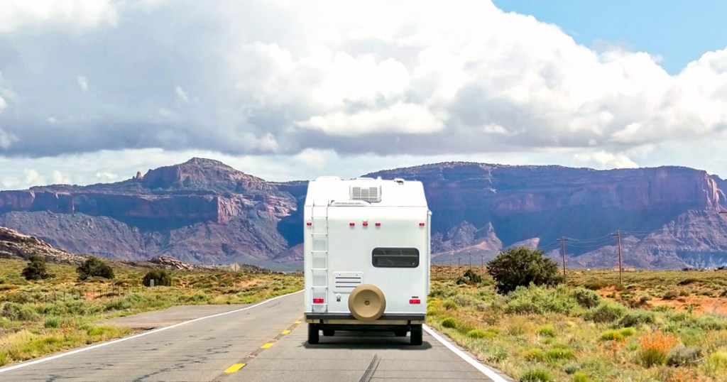 RV on road