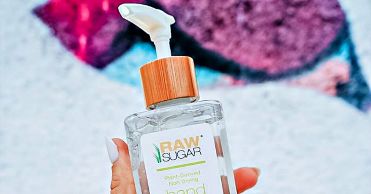 Raw Sugar 9-oz Coconut + Lemon Verbena Hand Sanitizer for only $4.99