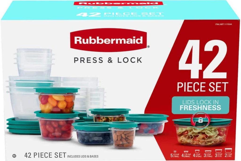 Rubbermaid Press & Lock 42 Set