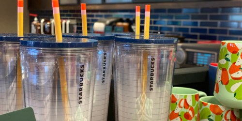 Starbucks Notebook Tumbler w/ Pencil Straw is the Perfect Teacher Gift