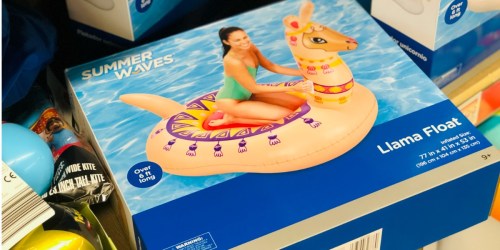 Large Llama & Unicorn Pool Floats Just $19.99 Each at ALDI