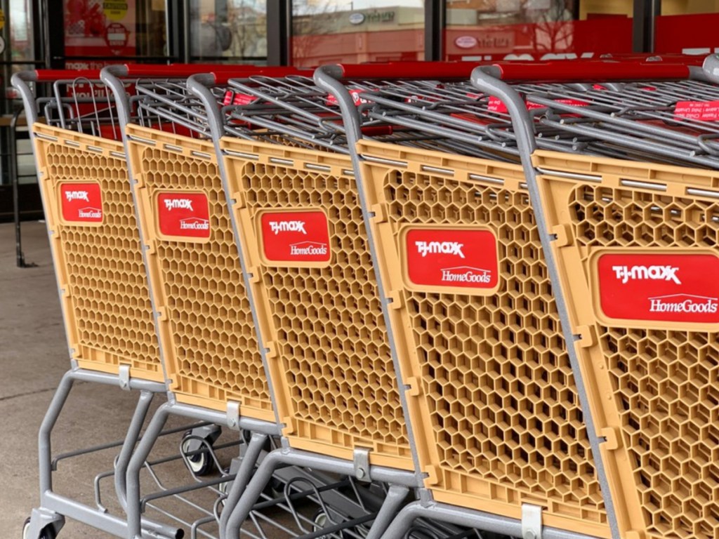 TJ maxx shopping carts