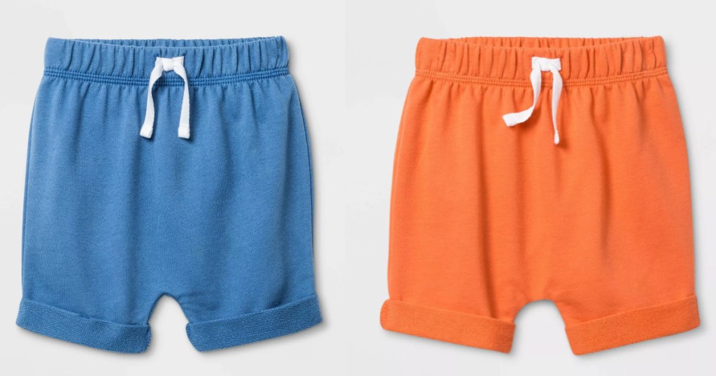2 pairs of baby shorts 
