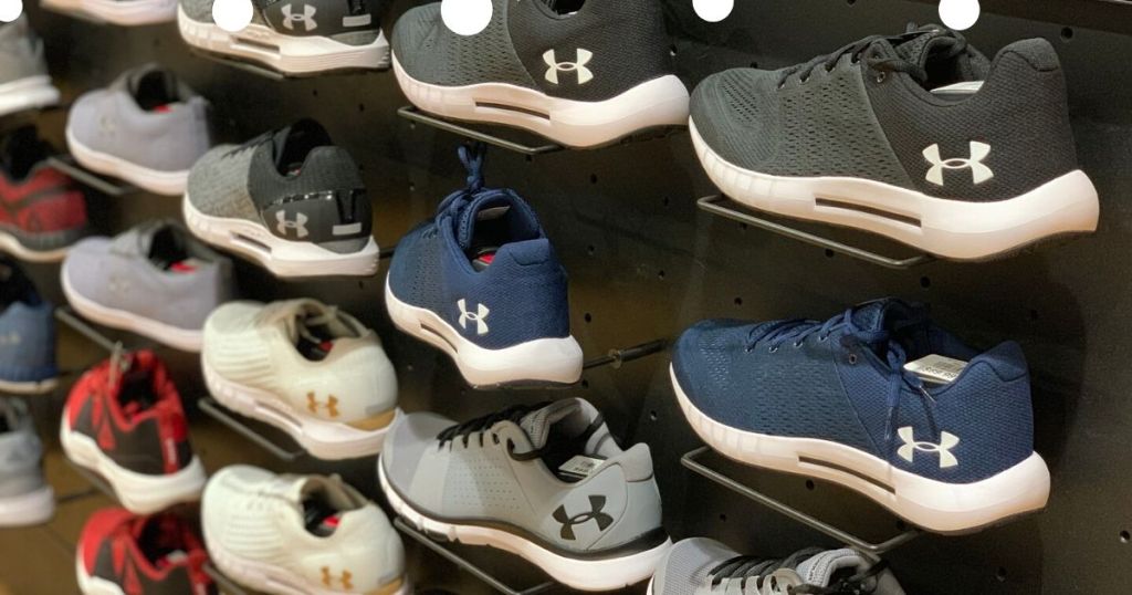 Under Armour Sneaker Display 