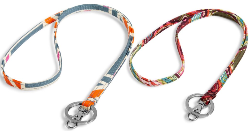 two vera bradley lanyards