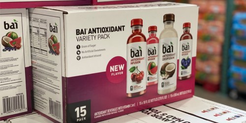 Bai 15-Count Variety Pack Only $14 at Costco (Just 93¢ Each)