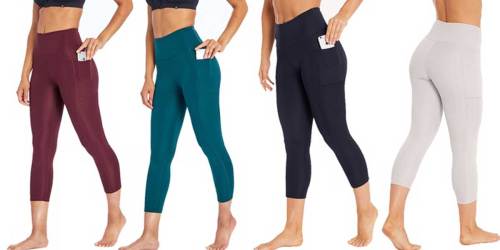 Bally Total Fitness Leggings Only $11.99 on Zulily | Multiple Colors Available
