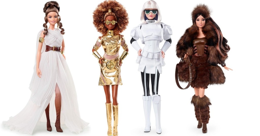 4 Star Wars-Inspired Barbie Dolls