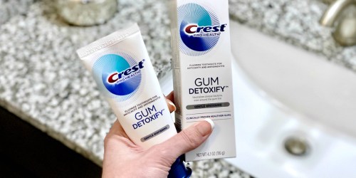 Save Big on Crest Gum Detoxify Toothpaste After Walgreens Rewards