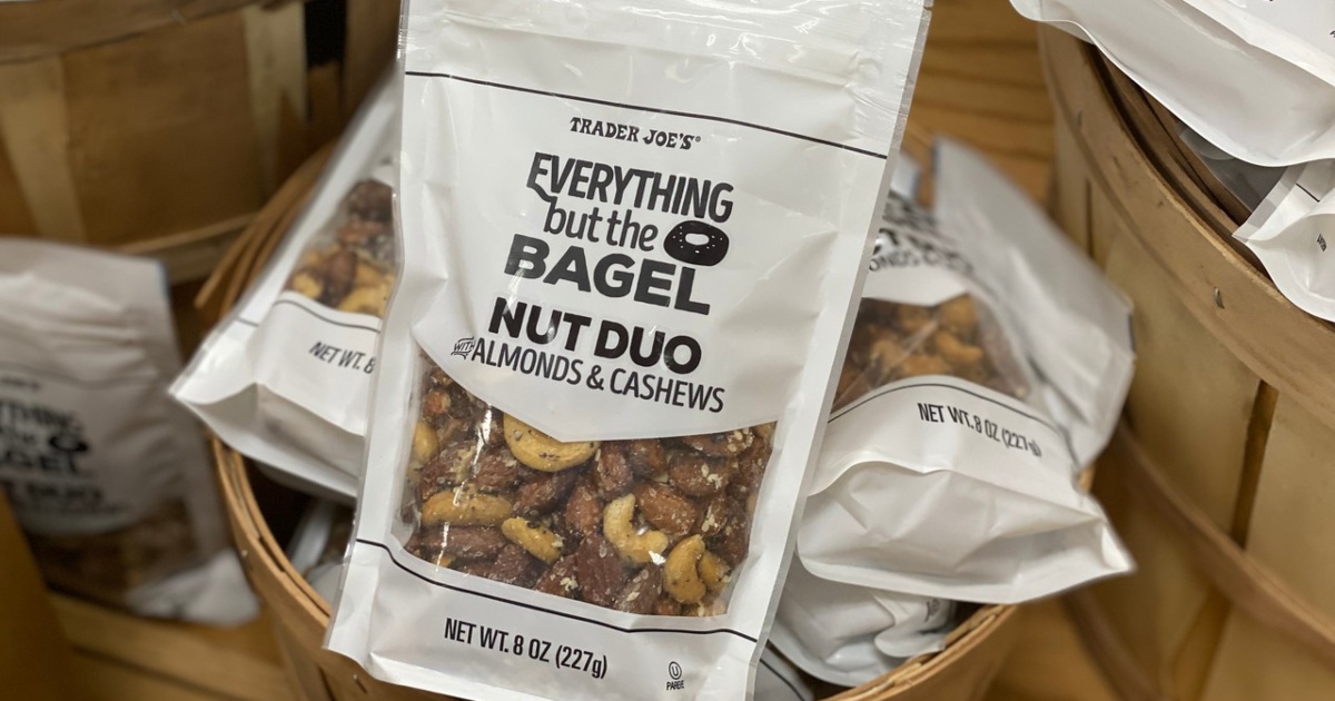 Everything but the Bagel Nut Duo at Trader Joe's