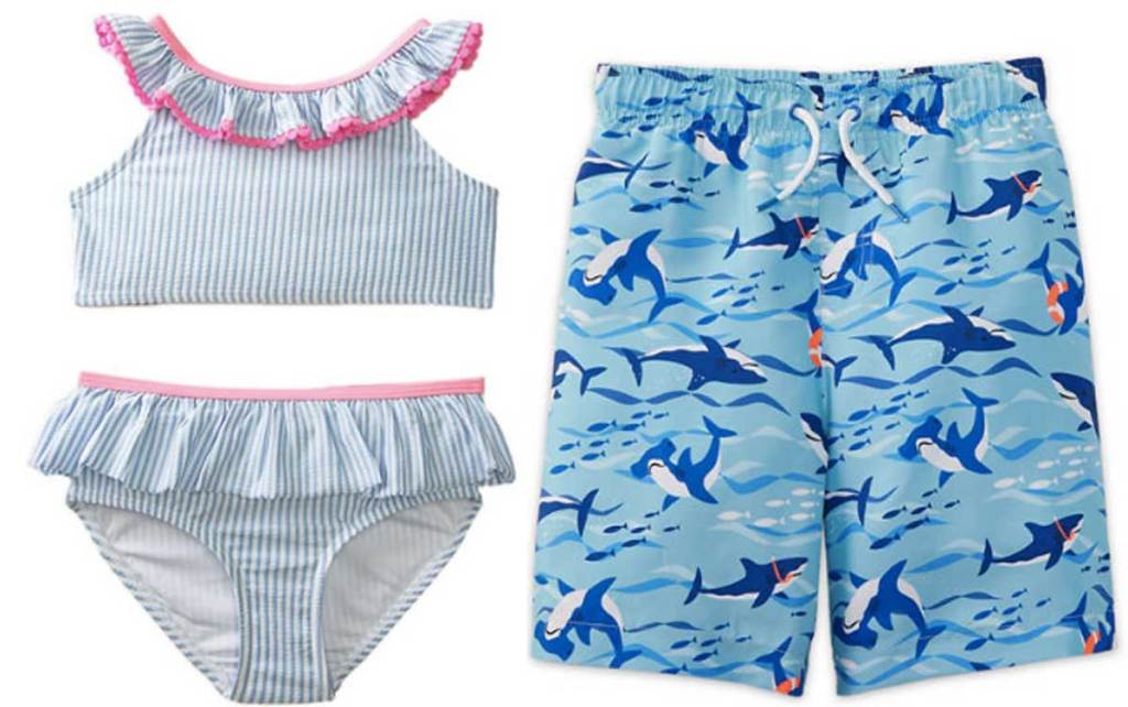 girls and boys swimwear