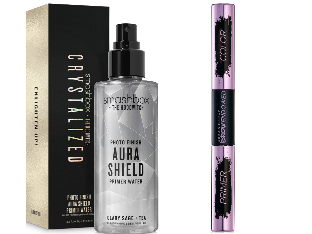 smashbox aura shield primer and urban decay primer