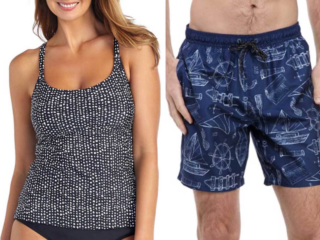 women's and men's swimwear