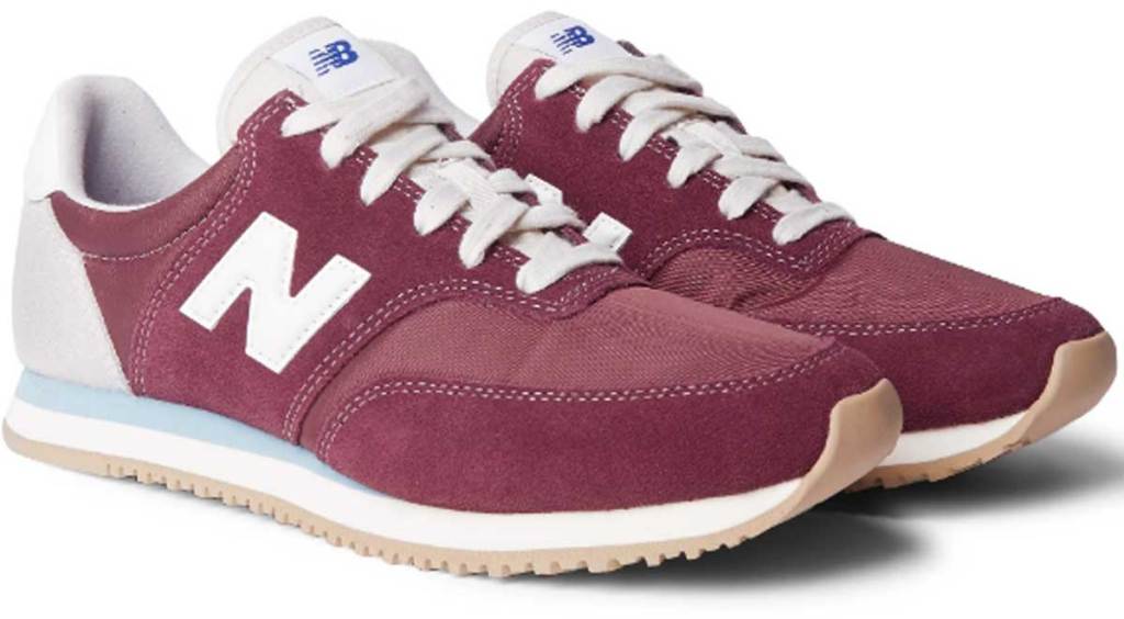 new balance mens shoes in red