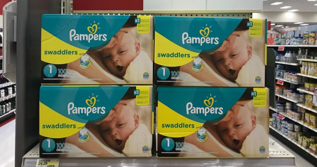 pampers at target