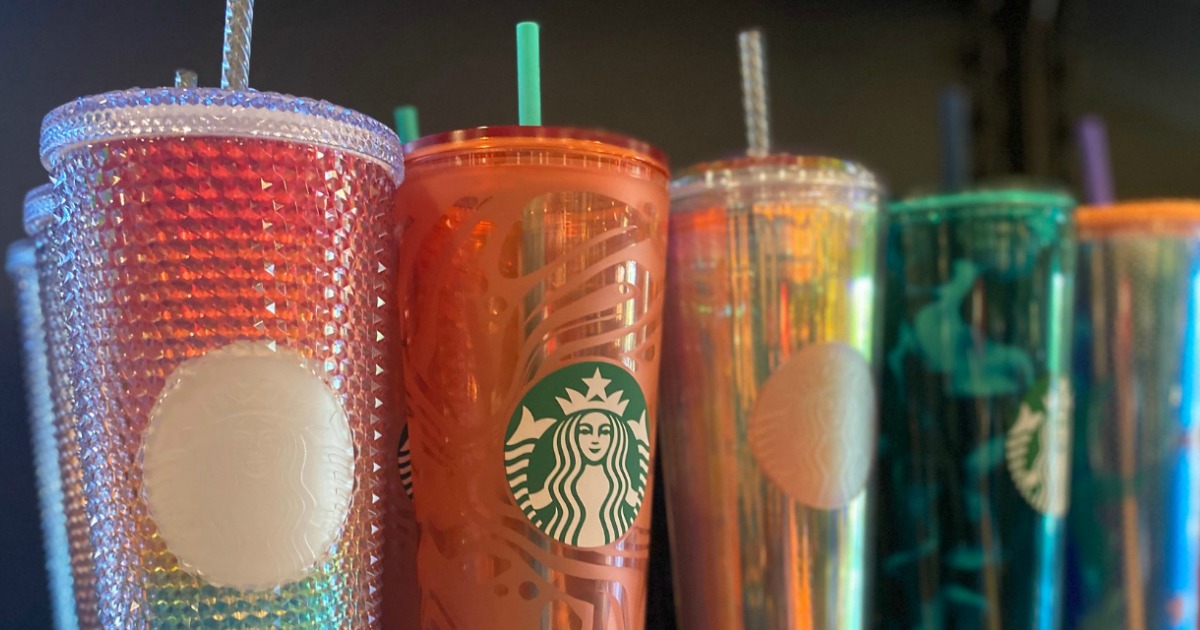 starbucks cups in store