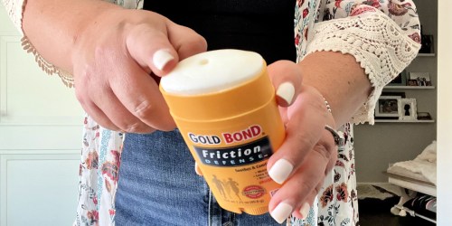 Gold Bond Friction Defense UNDER $5 Shipped on Amazon (Perfect for Summertime Thigh Chafe!)