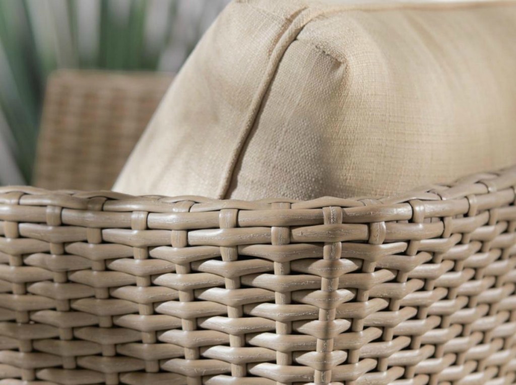 wicker patio chair