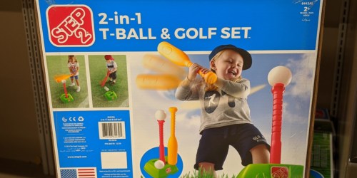 Step2 T-Ball & Golf Set Only $14.99 at ALDI + More Summer Finds