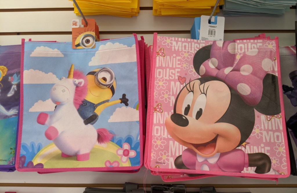 minnie mouse reusable bag at dollar tree