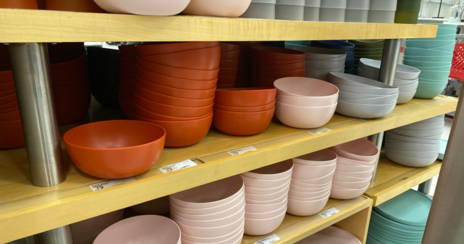 room essentials plastic dishes at target