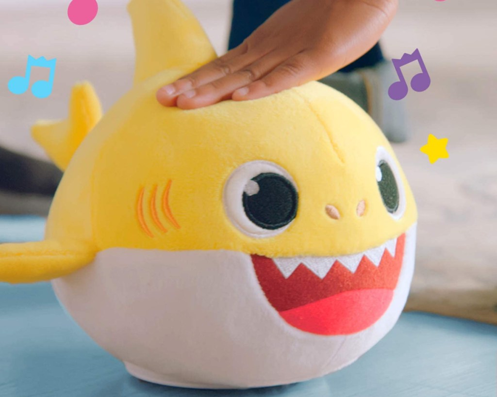 baby shark large singing plush