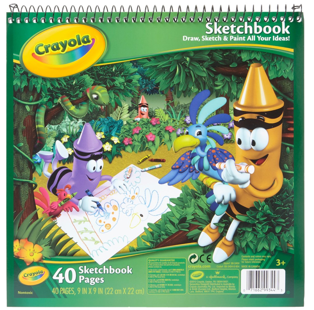 Crayola Heavyweight Drawing Paper Sketchbook