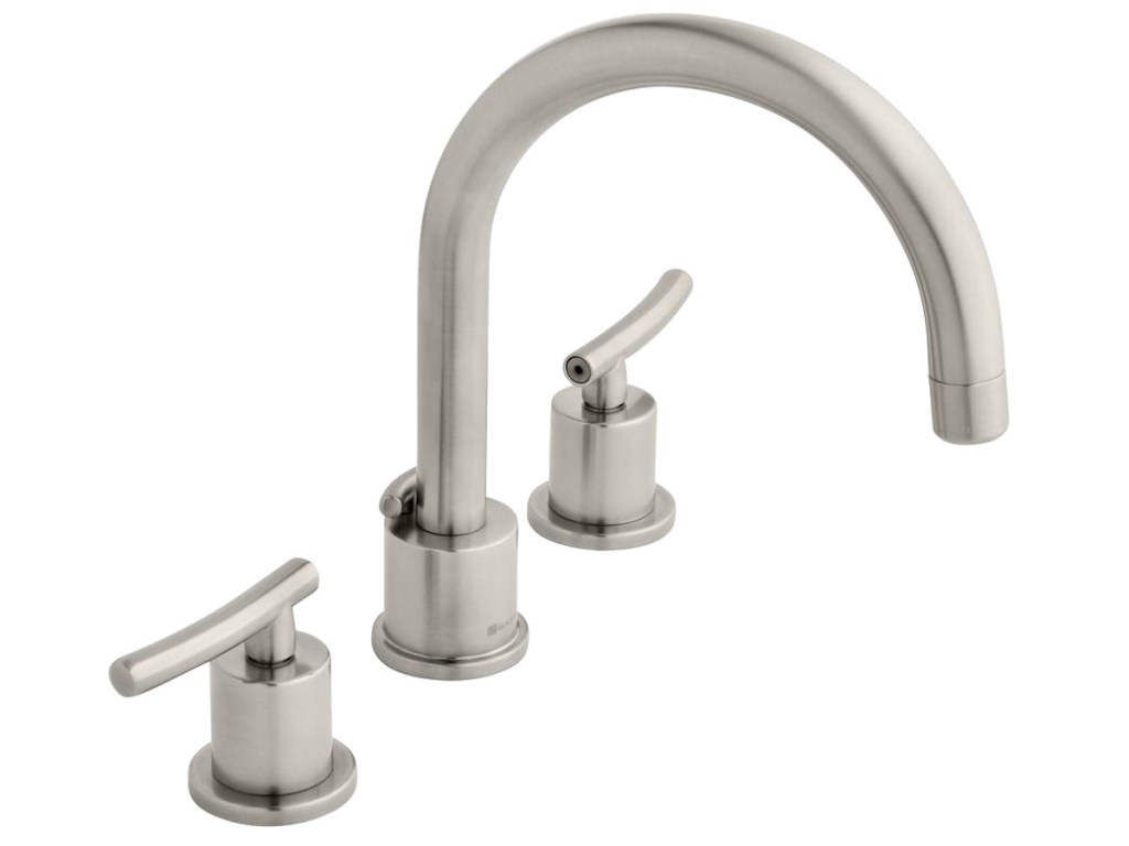 Dorset 8-inch Widespread 2-Handle High-Arc Bathroom Faucet in Brushed Nickel