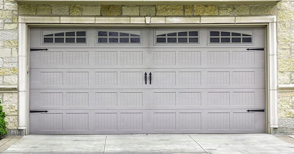 magnets on a garage door for an upgrade