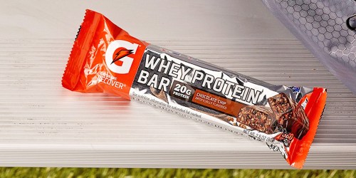 Gatorade Protein Bars 12-Pack Just $7.97 Shipped on Amazon | Only 66¢ Each