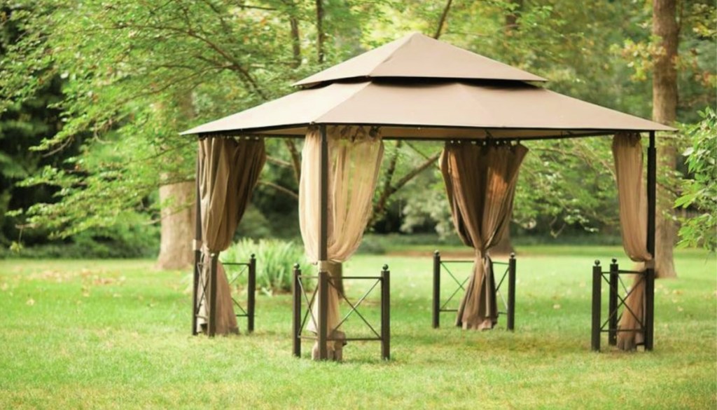 Hampton Bay 12ft x 12ft Outdoor Harbor Gazebo