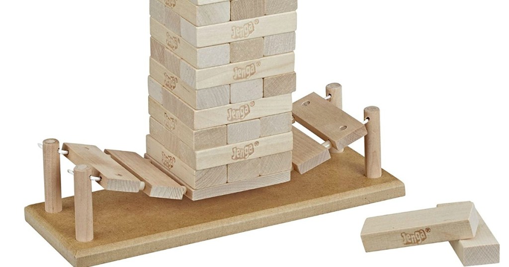 Jenga Bridge game pieces