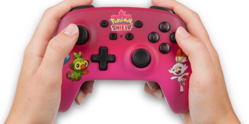 Pokemon Shield Wireless Nintendo Switch Controller Only $29.99 on BestBuy.com (Regularly $50)
