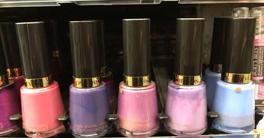 bottles of nail polish