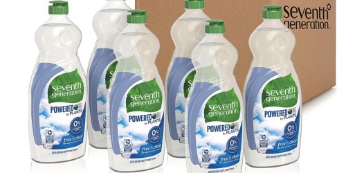 Seventh Generation Dish Liquid 6-Pack Only $13.66 Shipped on Amazon