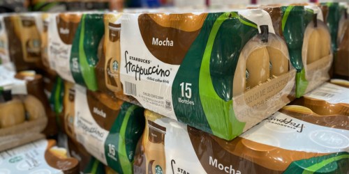 Starbucks Mocha Frappuccino 15-Pack Only $13.99 at Costco (Just 93¢ Each)