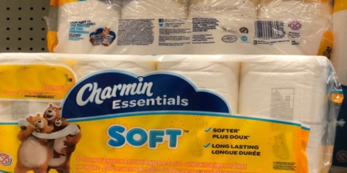 Charmin Essentials Giant Toilet Paper Rolls 12-Pack Only $5.59 on OfficeDepot.com