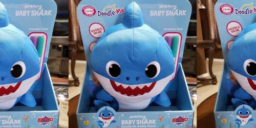 Baby Shark Doodle Plush Toys from $7.57 on Amazon (Regularly $13)