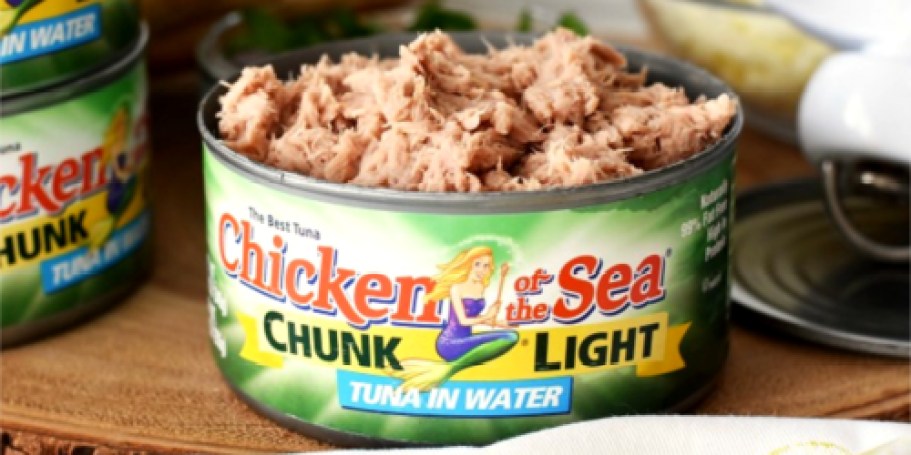 Chicken of the Sea Tuna 24-Pack Just $18 Shipped on Amazon (Only 75¢ Per Can)