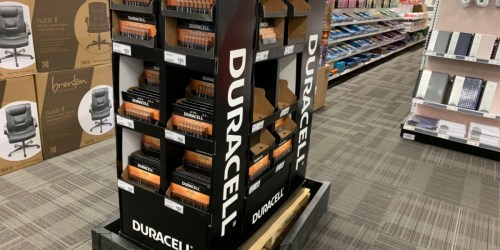 Free Duracell Optimum Batteries After Office Depot Rewards