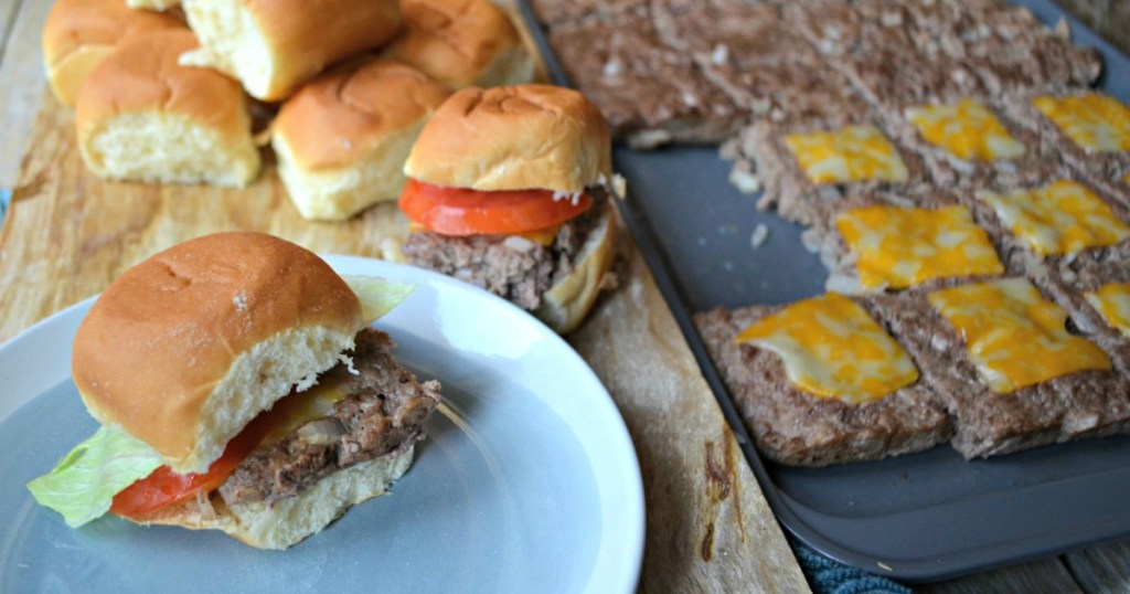 hamburger sliders