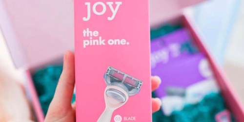 Joy Razor Starter Kit Only $10 Shipped | Includes Razor, 2 Blade Refills & Shower Hook