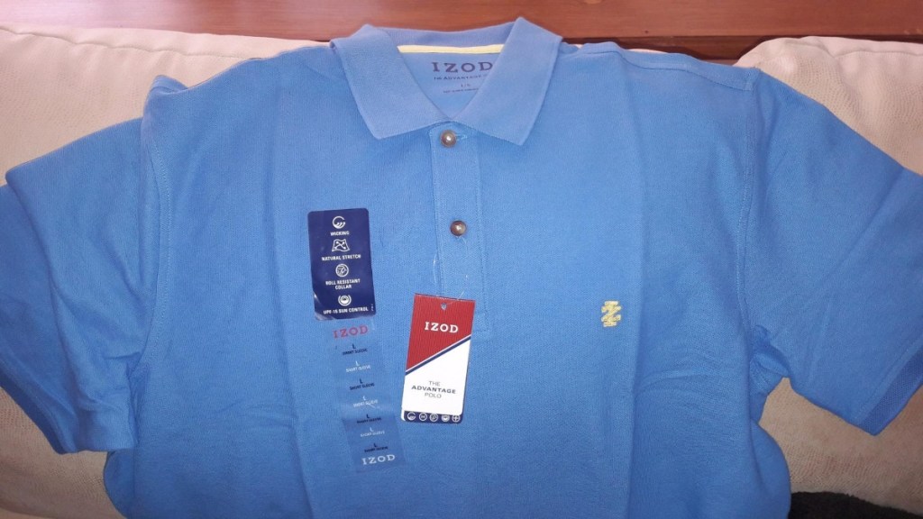 men's izod polo