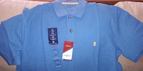 Izod Men’s Big & Tall Polo Shirts Just $14.40 on Amazon (Regularly $29)