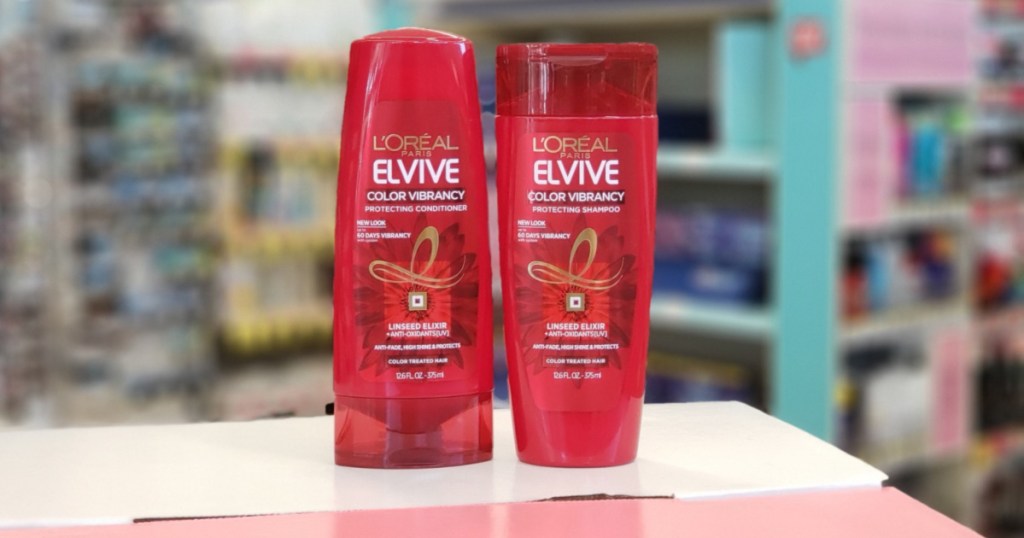 l'oreal paris elvive color vibrancy shampoo and conditioner