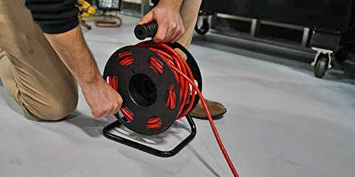 Extension Cord Storage Reel w/ Metal Stand Only $7.29 on Walmart.com (Regularly $12)