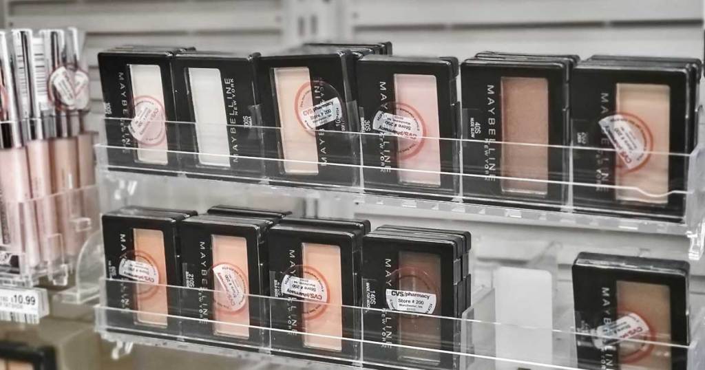 maybelline eyeshadows on shelf