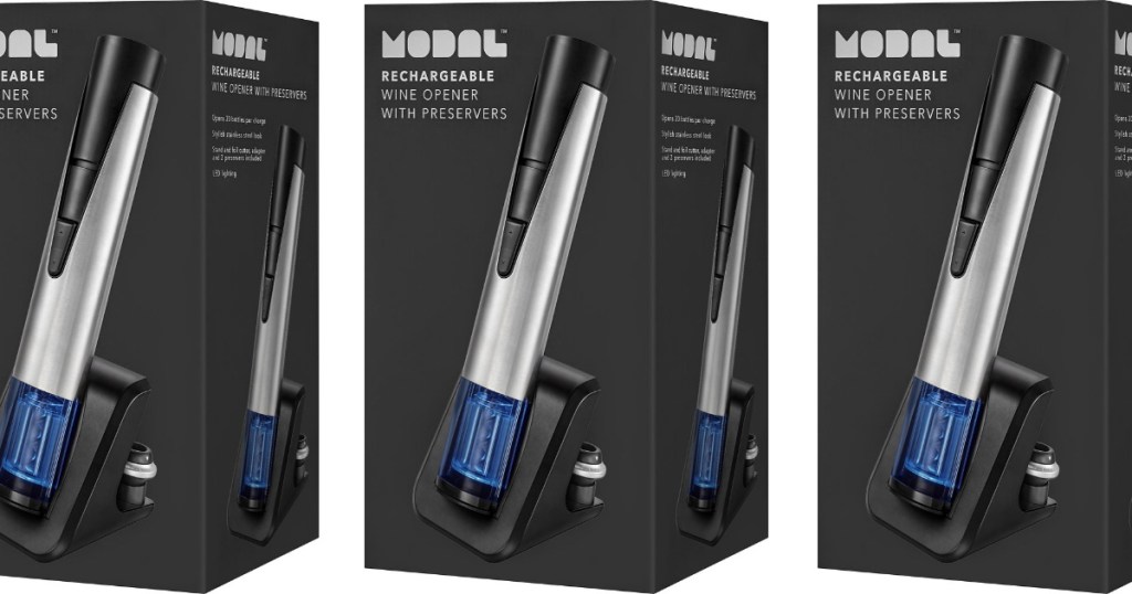 modal automatic wine opener in box