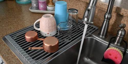 Roll-Up Kitchen Drying Rack Only $12 on Walmart.com