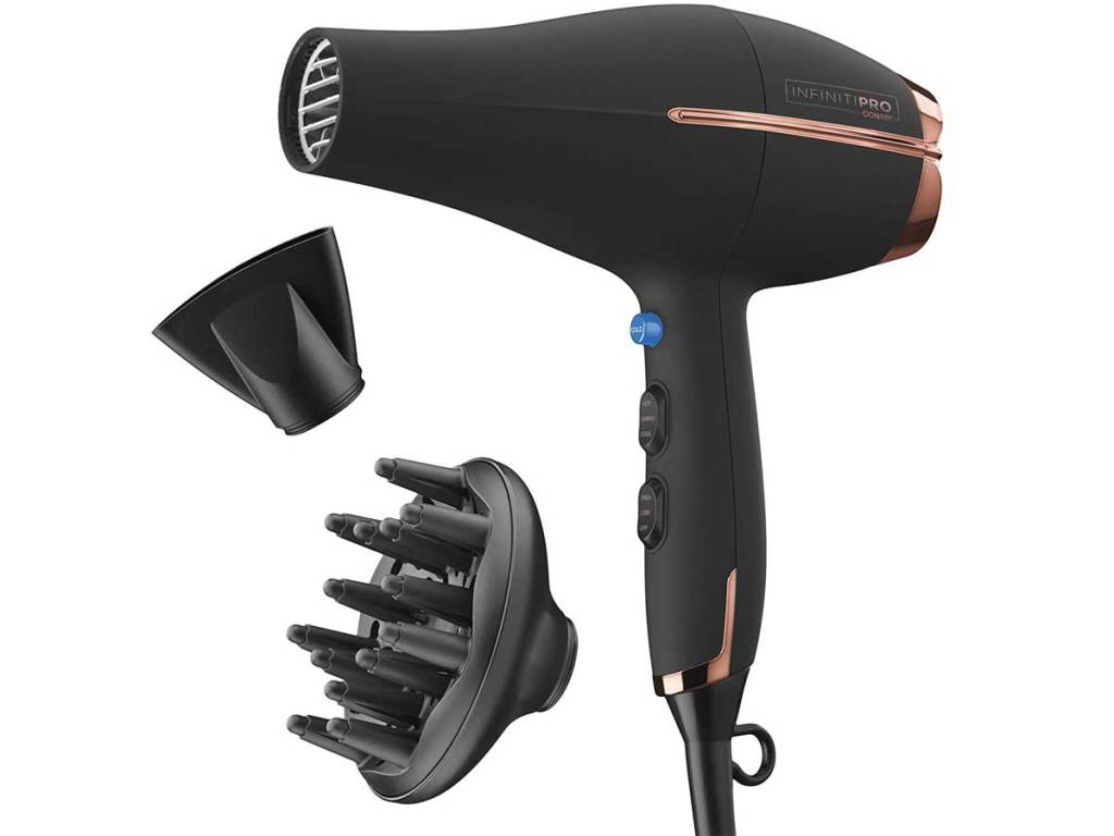 stock image of an infiniti pro hair dryer 